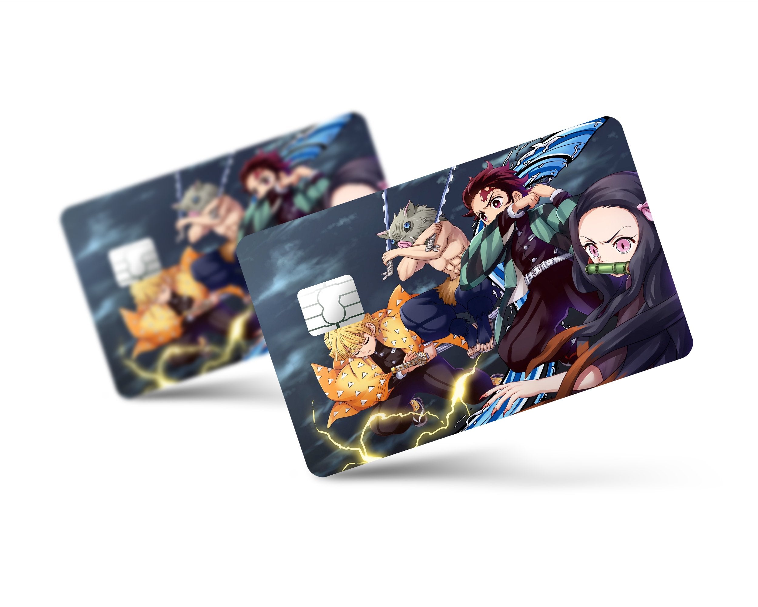 Demon Slayer Demon Nezuko Credit Card Skin Sticker Vinyl Bundle – Anime  Town Creations