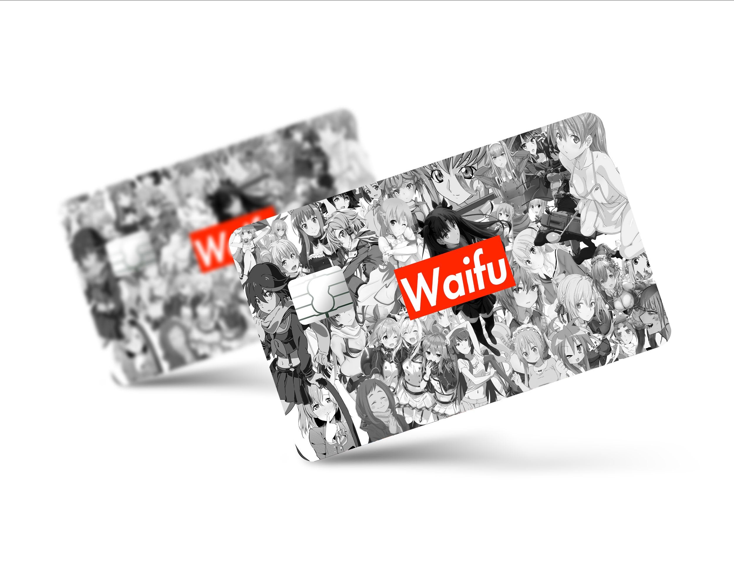 Waifu Anime Credit Card Skin – Anime Town Creations