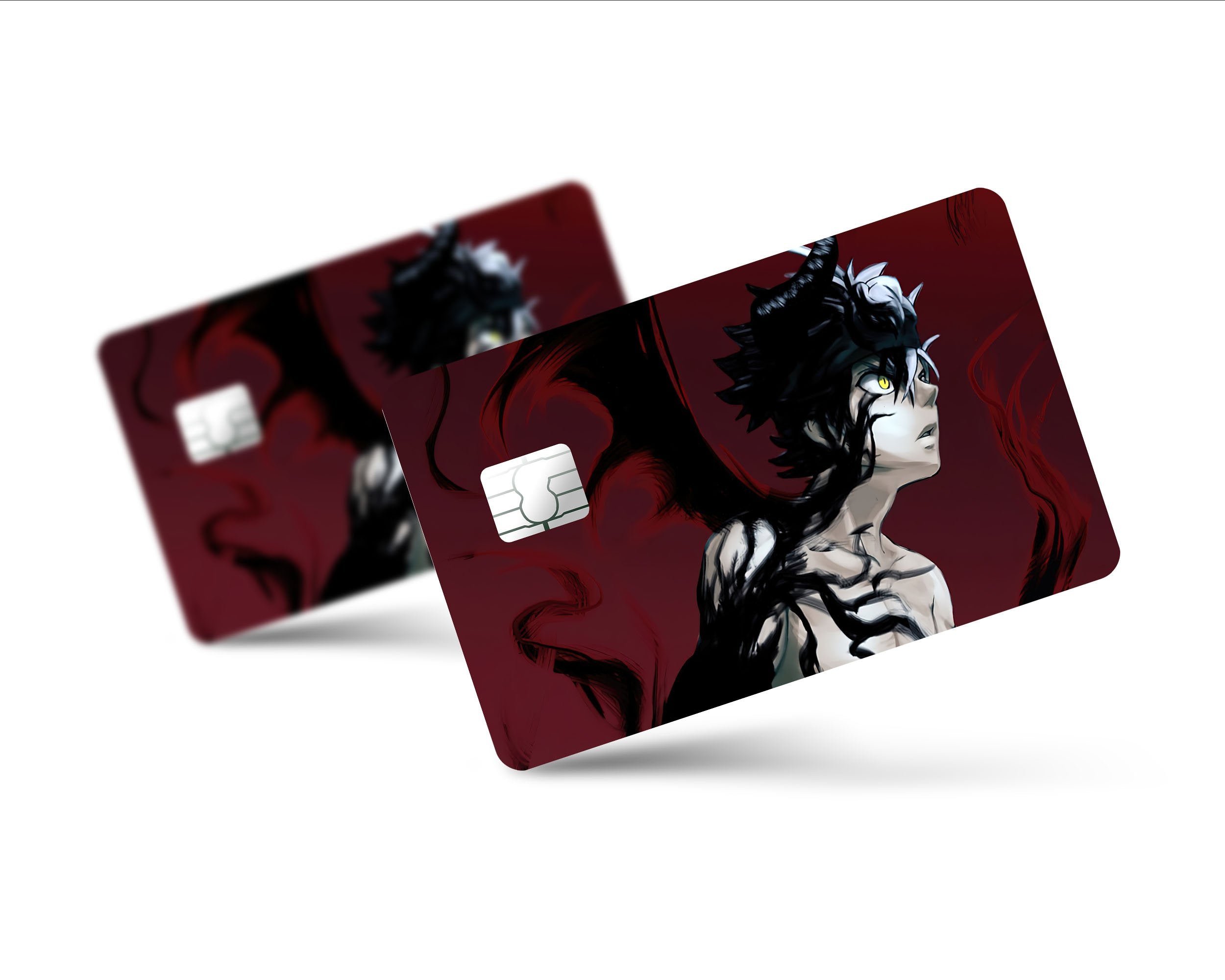 Black Clover Asta Minimalist Credit Card Skin – Anime Town Creations