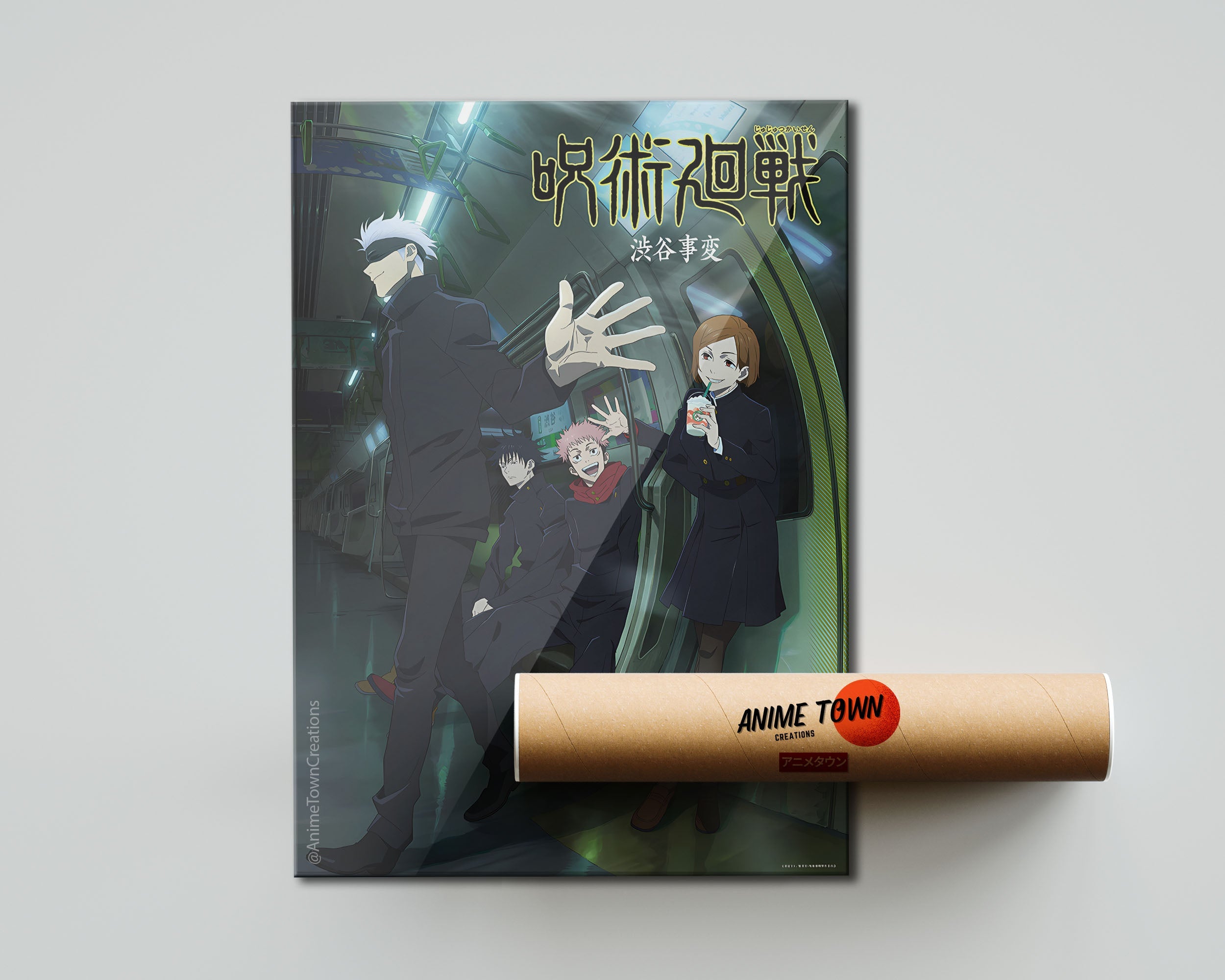  XIHOO Jujutsu Kaisen Season 2 Poster Janpanese Anime