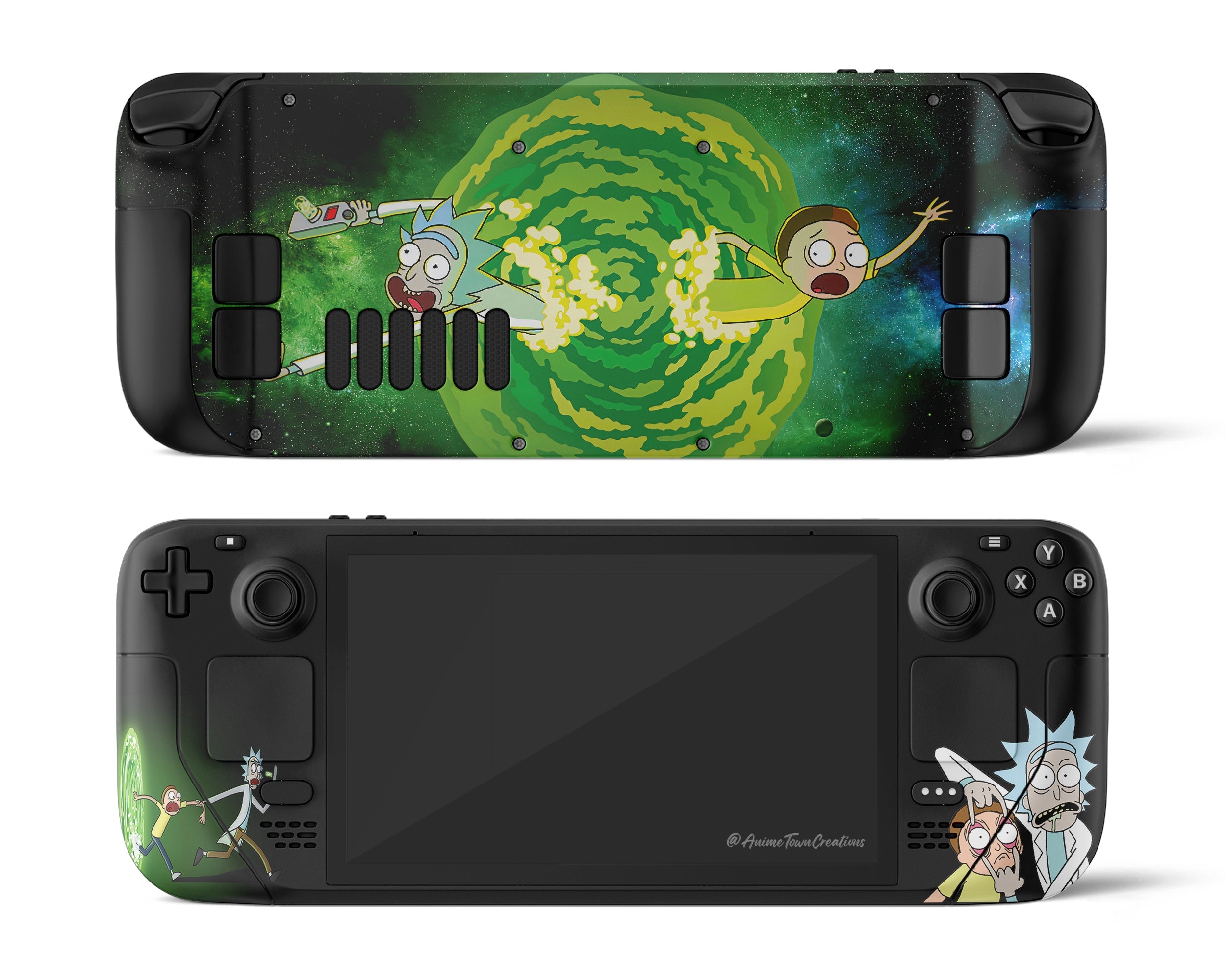 Rick and Morty Portal PS5 Controller Skin – Anime Town Creations