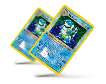 Blastoise Pokemon Card Credit Card Skin