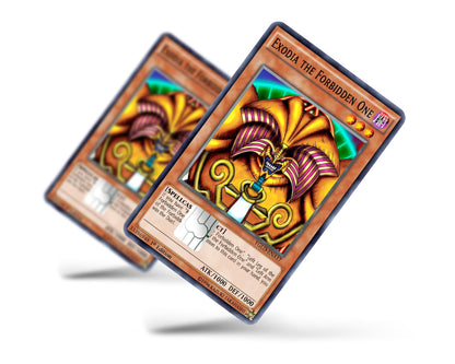 Yugioh Exodia the Forbidden Credit Card Skin