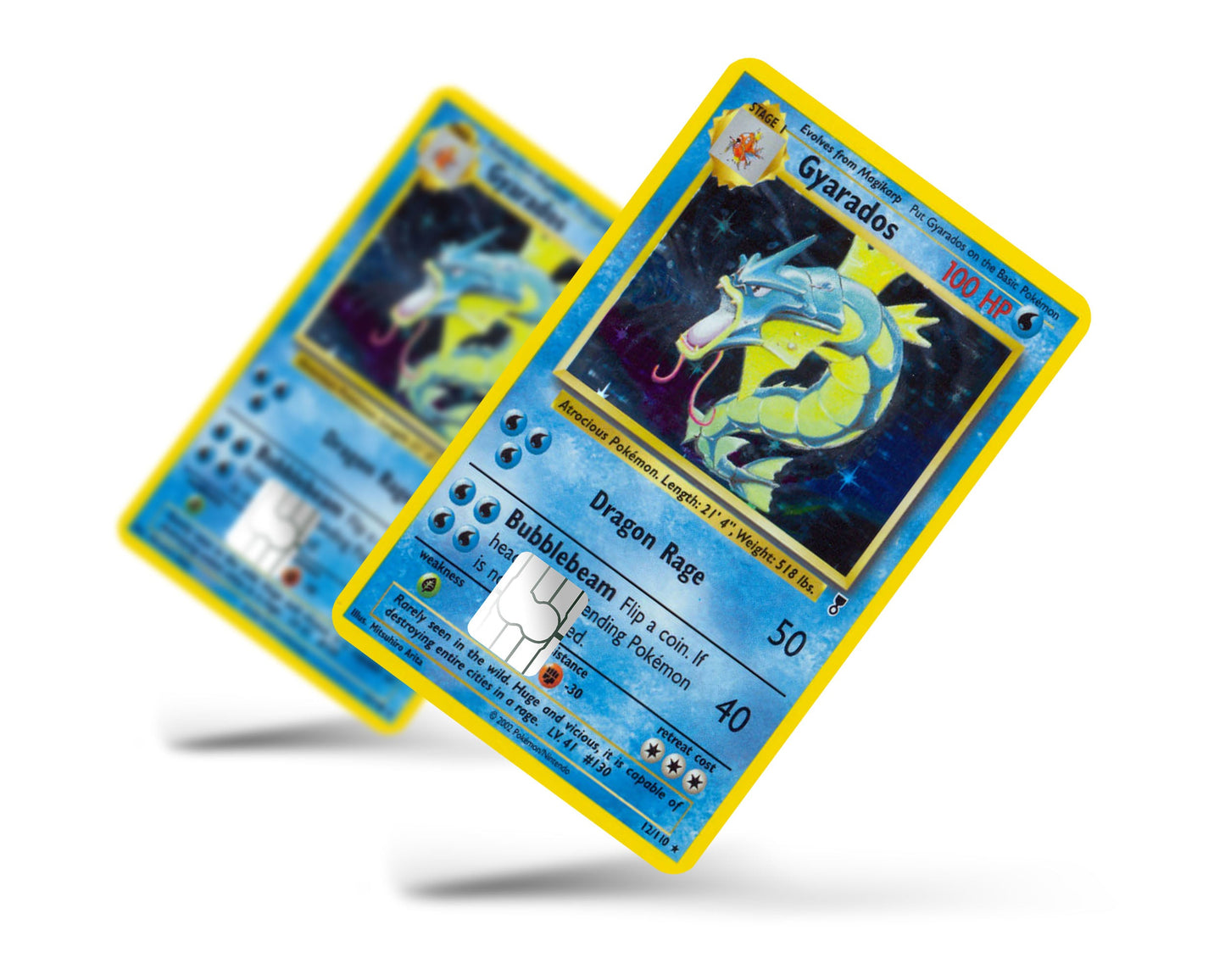 Anime Town Creations Credit Card Gyarados Pokemon Card Full Skins - Anime Pokemon Skin