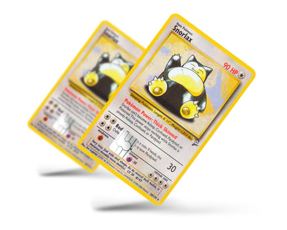 Anime Town Creations Credit Card Snorlax Pokemon Card Full Skins - Anime Pokemon Skin