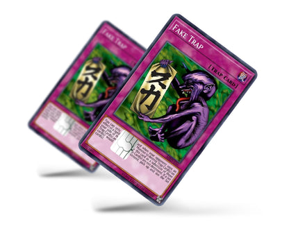 Yugioh Fake Trap Card Credit Card Skin