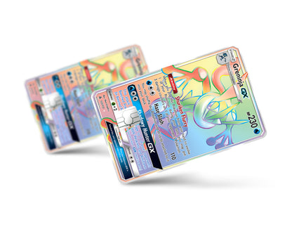 Anime Town Creations Credit Card Rainbow Greninja Pokemon Card Full Skins - Anime Pokemon Credit Card Skin