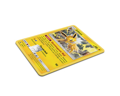 Anime Town Creations Credit Card Cute Jolteon Pokemon Card Full Skins - Anime Pokemon Credit Card Skin