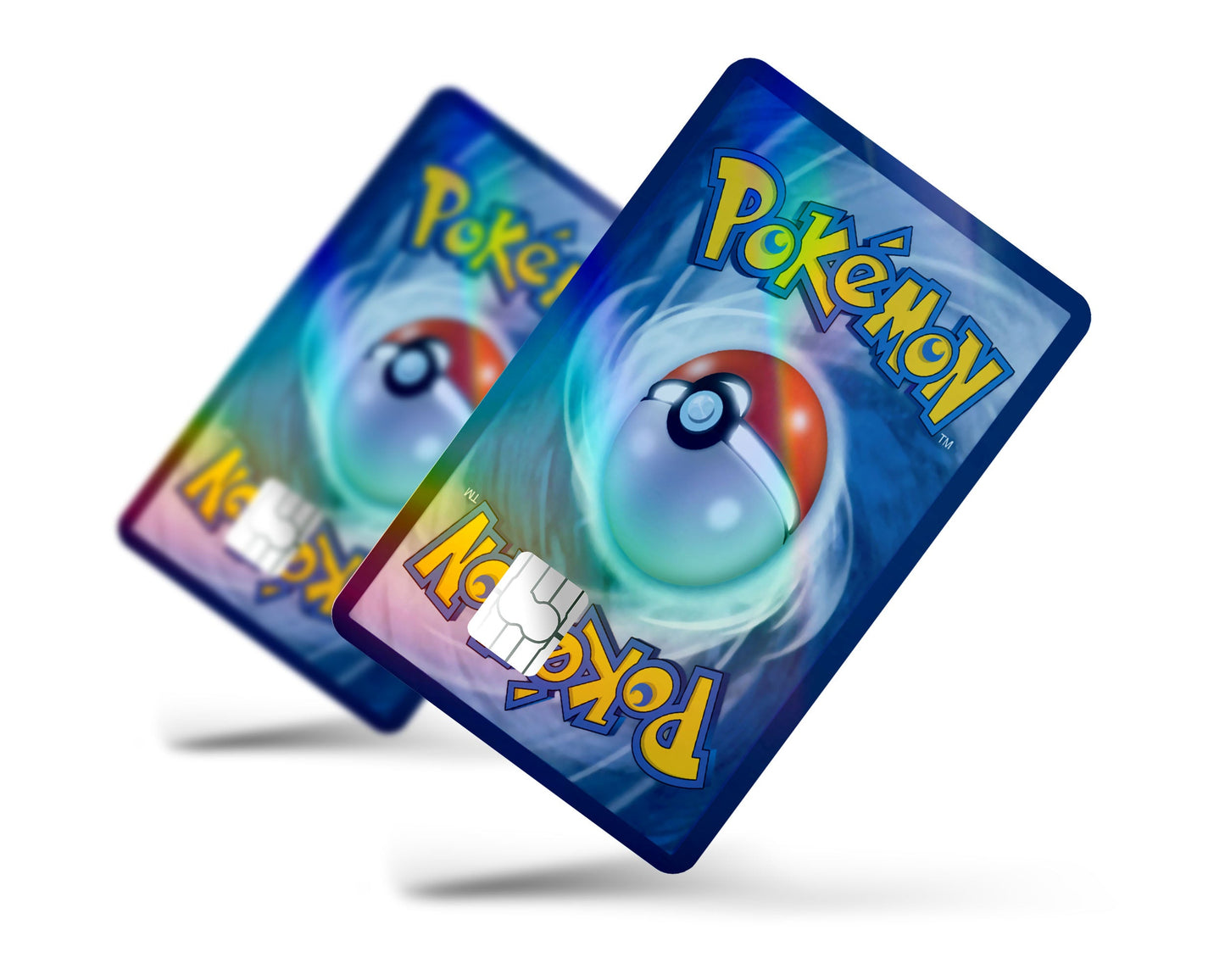 Pokemon Card Holographic Credit Card Skin