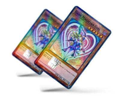 Yugioh Girl Dark Magician Holographic Credit Card Skin