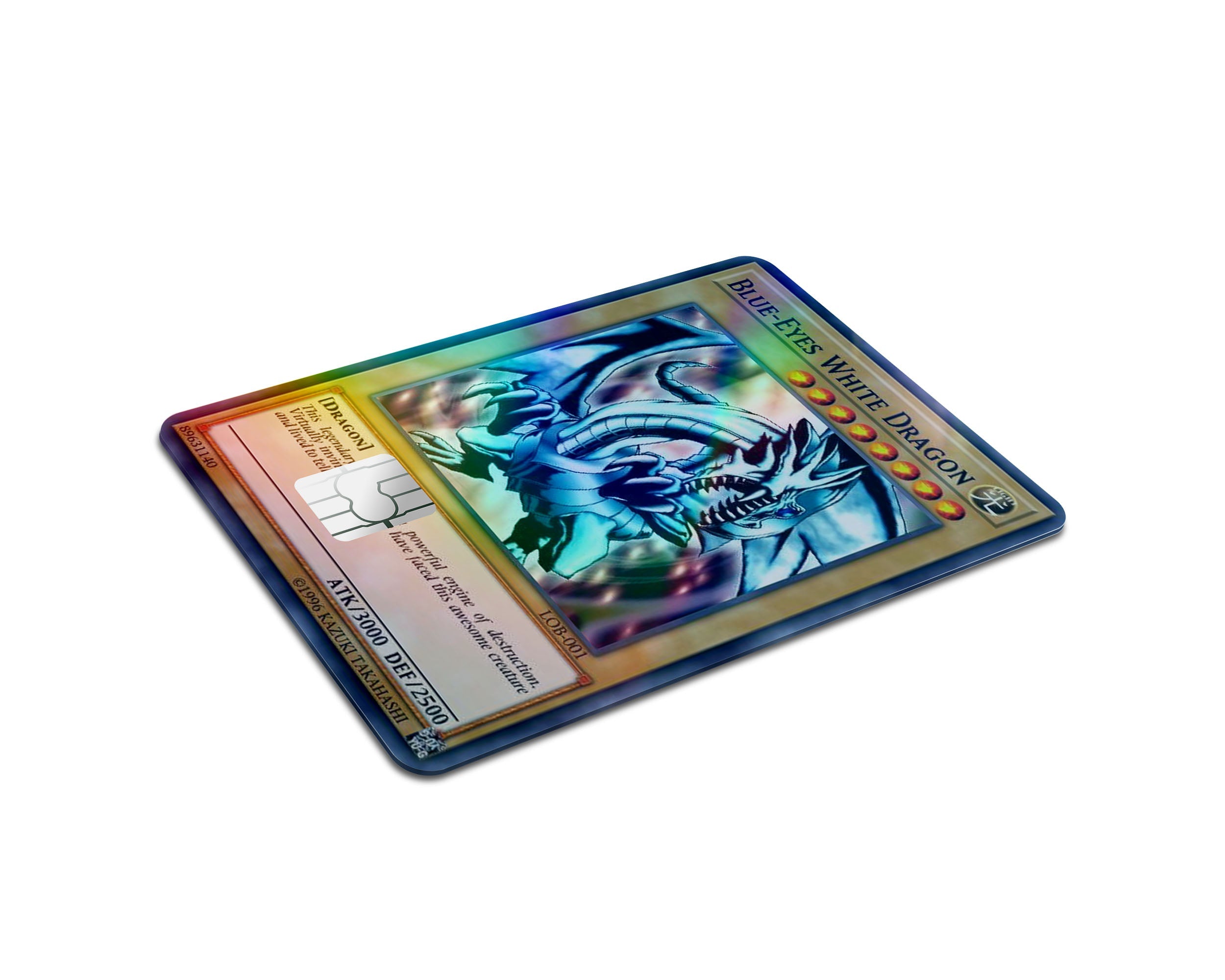 Store Yugioh Blue Eyes White Dragon holographic card