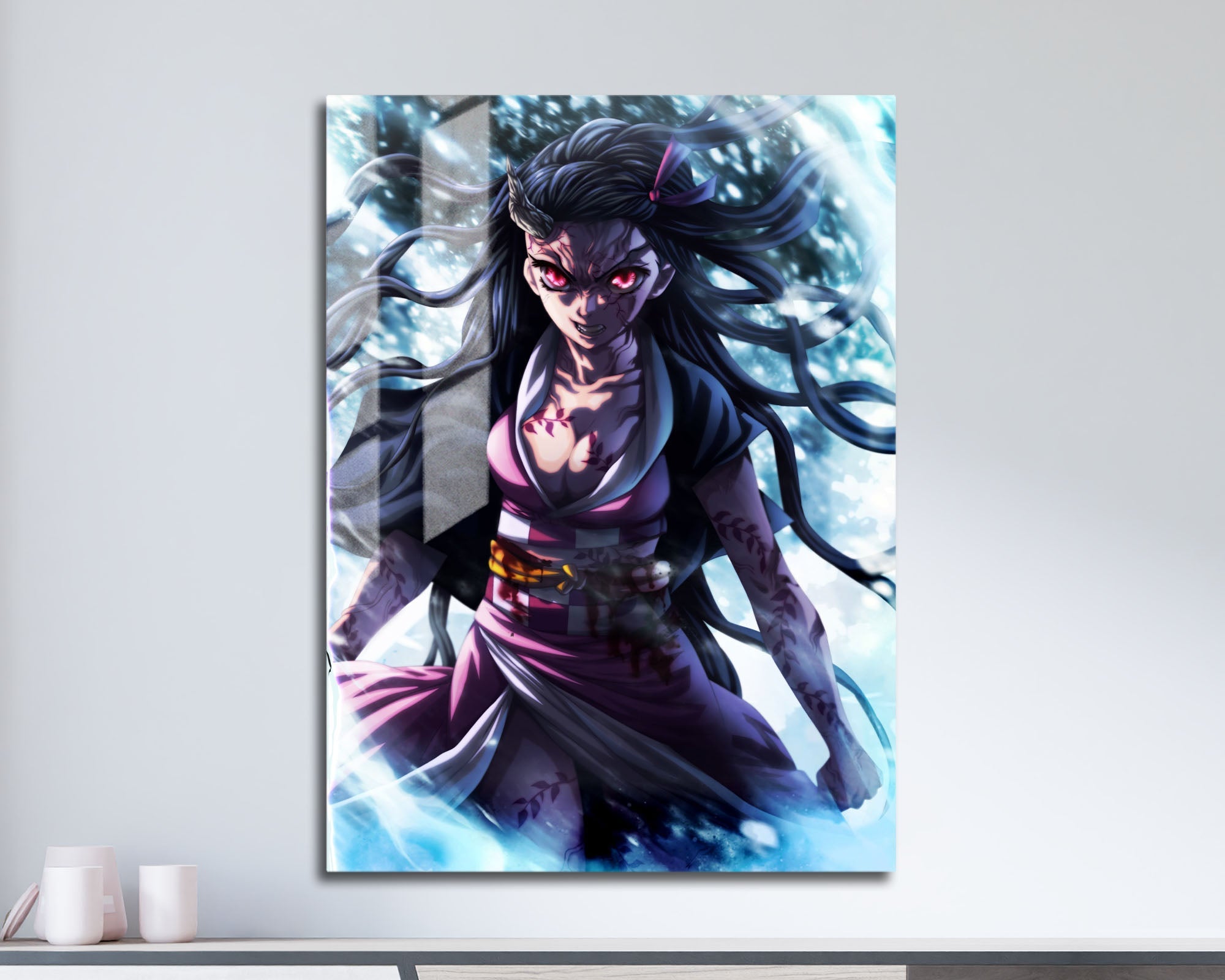 Demon slayer art top print poster