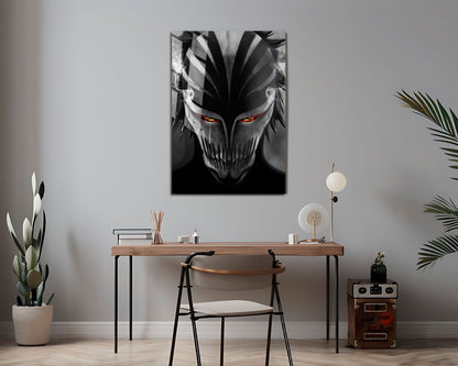 Anime Town Creations Metal Poster Bleach Hollow Mask 16" x 24" Home Goods - Anime Bleach Metal Poster