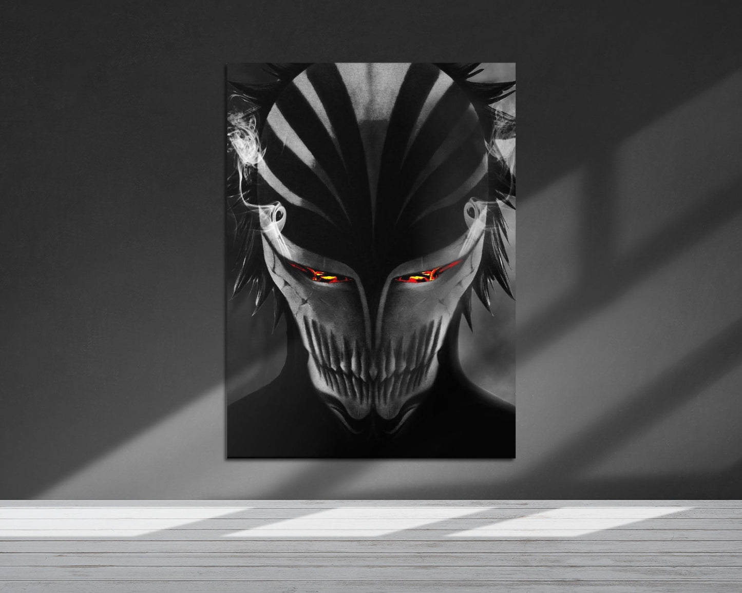 Anime Town Creations Metal Poster Bleach Hollow Mask 24" x 36" Home Goods - Anime Bleach Metal Poster