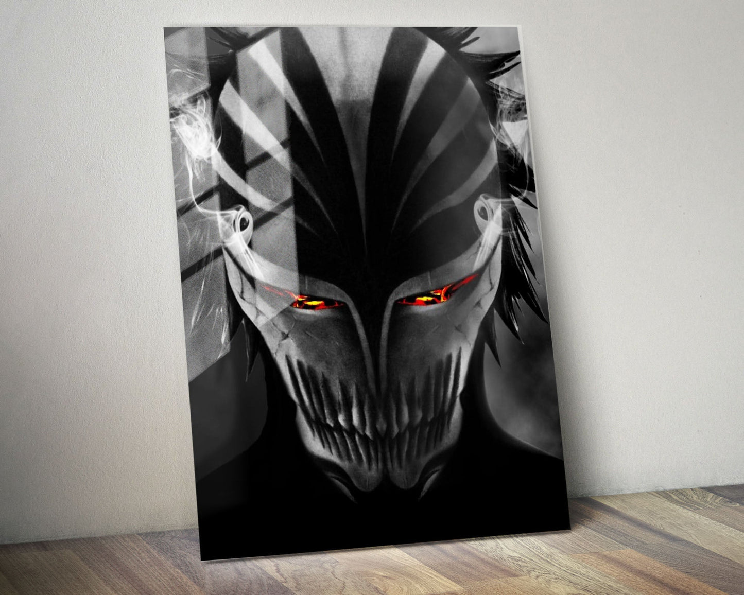 Anime Town Creations Metal Poster Bleach Hollow Mask 24" x 36" Home Goods - Anime Bleach Metal Poster