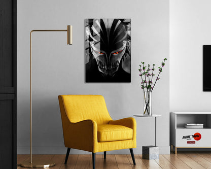 Anime Town Creations Metal Poster Bleach Hollow Mask 24" x 36" Home Goods - Anime Bleach Metal Poster