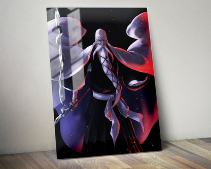 Anime Town Creations Metal Poster Bleach Yamamoto 24" x 36" Home Goods - Anime Bleach Metal Poster