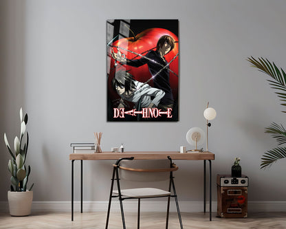 Anime Town Creations Metal Poster Death Note 24" x 36" Home Goods - Anime Death Note Metal Poster