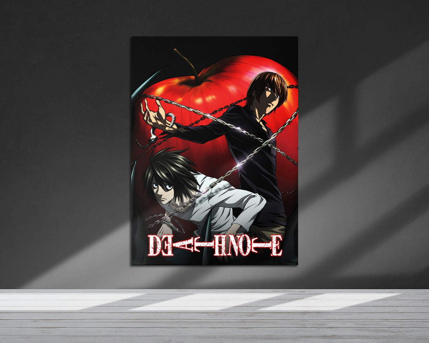 Anime Town Creations Metal Poster Death Note 24" x 36" Home Goods - Anime Death Note Metal Poster