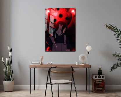 Anime Town Creations Metal Poster Naruto Uchiha Itachi Anbu Sharingan 16" x 24" Home Goods - Anime Naruto Metal Poster