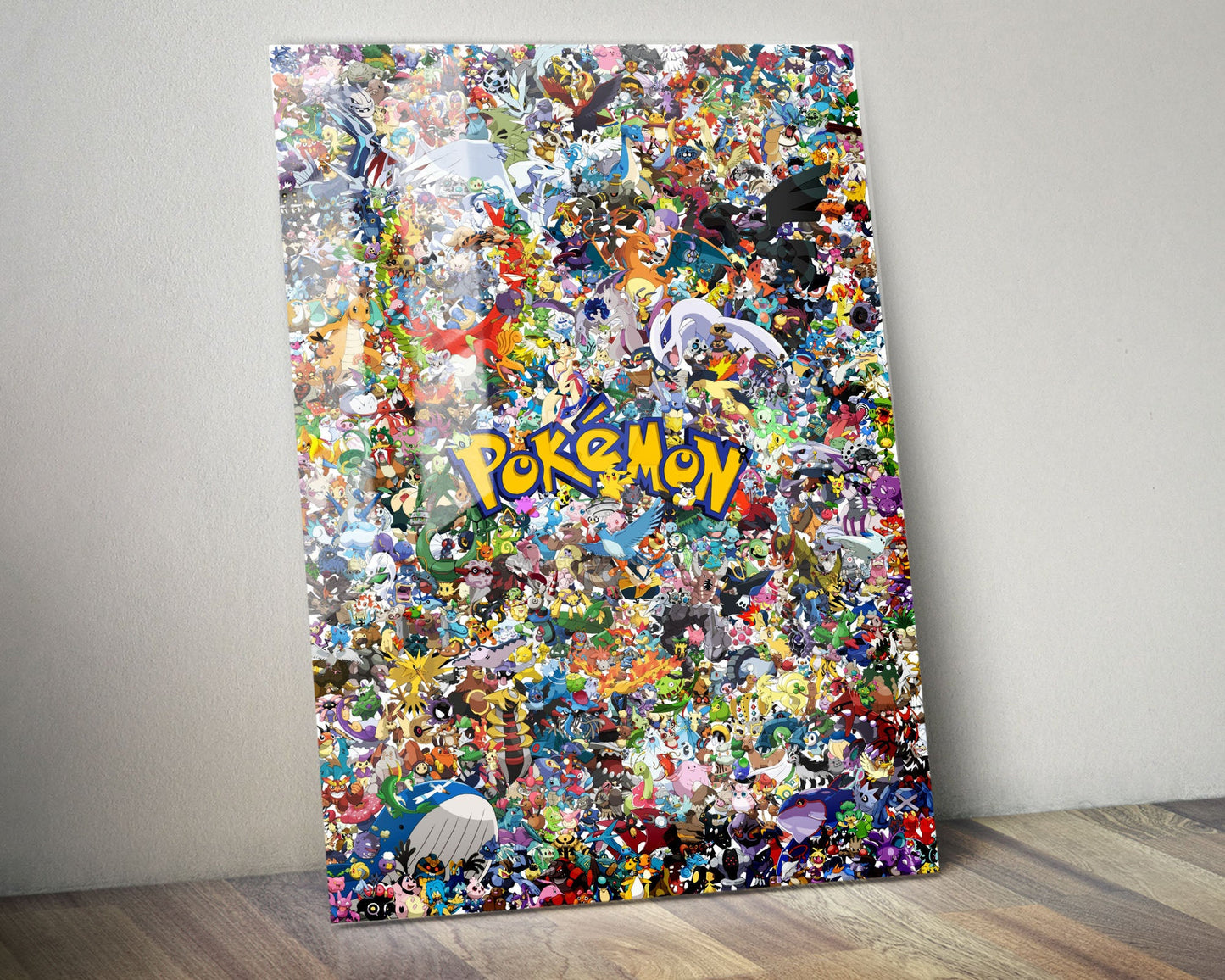 Anime Town Creations Metal Poster Pokemon Pokeverse 5" x 7" Home Goods - Anime Pokemon Metal Poster