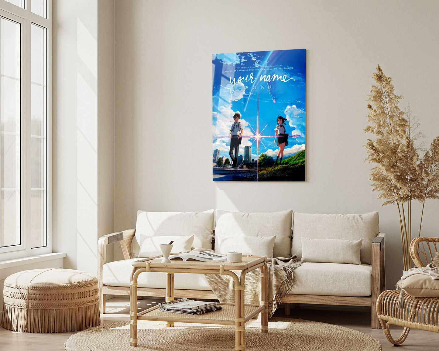 Anime Town Creations Metal Poster Your Name 5" x 7" Home Goods - Anime  Metal Poster