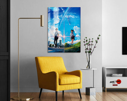 Anime Town Creations Metal Poster Your Name 5" x 7" Home Goods - Anime  Metal Poster