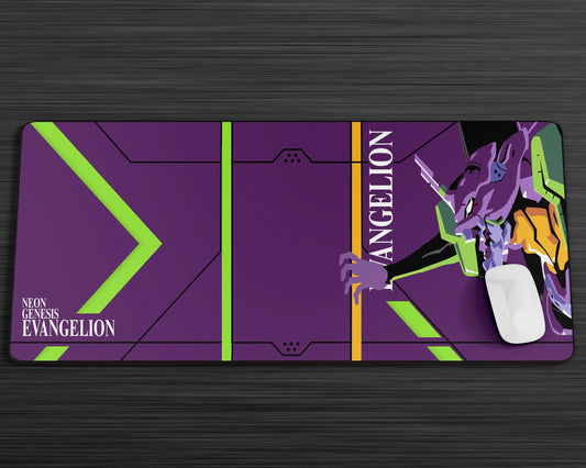 Anime Town Creations Mouse Pad Neon Genesis Evangelion Unit 1 Gaming Mouse Pad Accessories - Anime Neon Evangelion Genesis Gaming Mouse Pad
