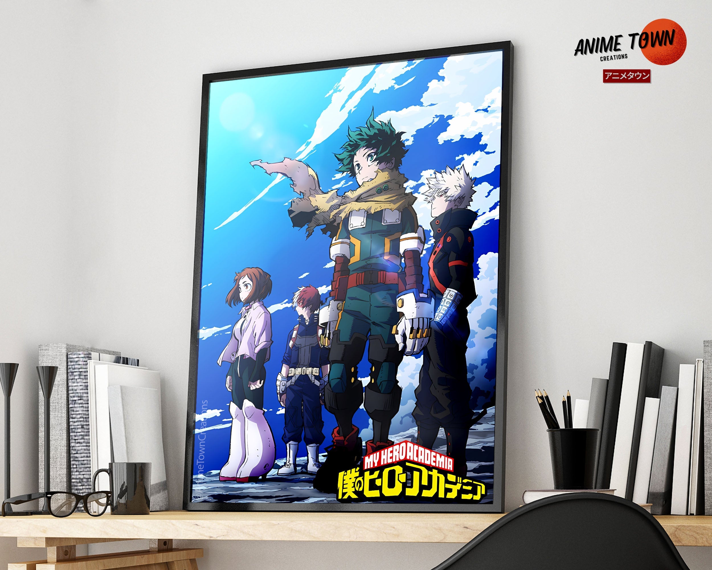 My Hero Academia Wall fashion Art