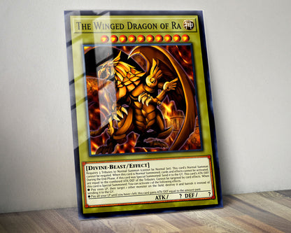 Yu Gi Oh Egyptian God Metal Poster Set