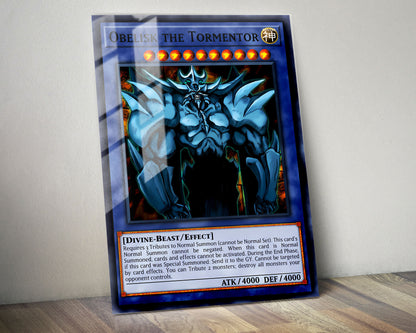 Yu Gi Oh Egyptian God Metal Poster Set