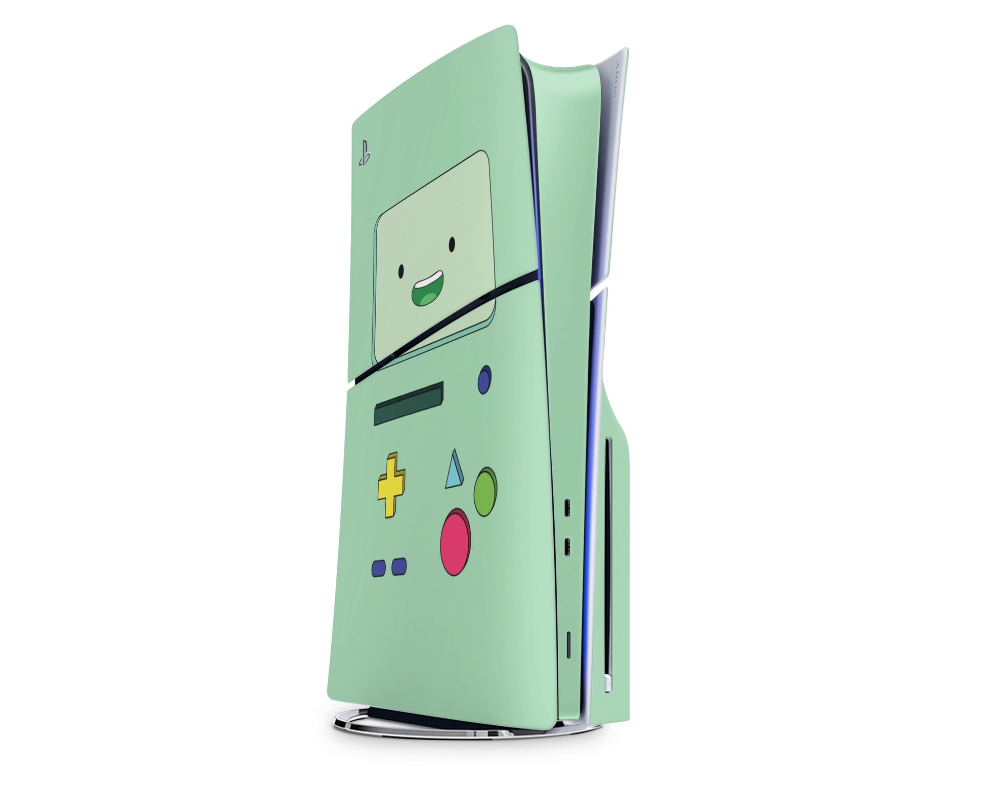 Anime Town Creations PS5 Slim Adventure Time Beemo PS5 Slim Skins - Anime Adventure Time PS5 Slim Skin