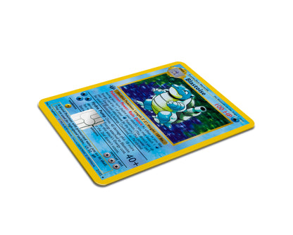 Blastoise Pokemon Card Credit Card Skin