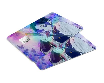 Demon Slayer Cute Shinobu Kocho Holographic Credit Card Skin