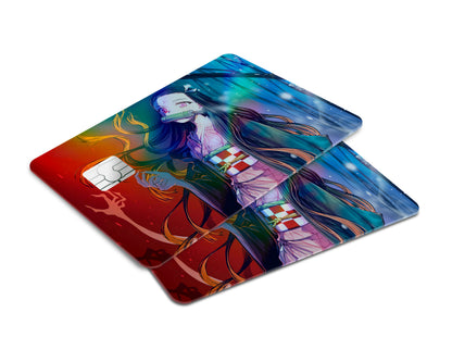 Demon Slayer Demon Nezuko Holographic Credit Card Skin