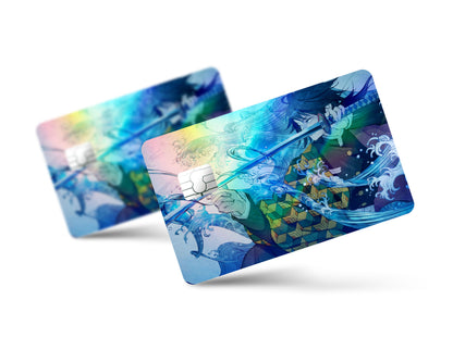 Demon Slayer Giyu Tomioka Holographic Credit Card Skin