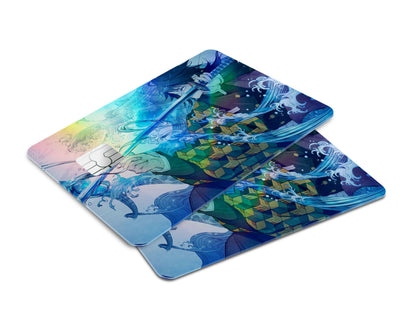 Demon Slayer Giyu Tomioka Holographic Credit Card Skin