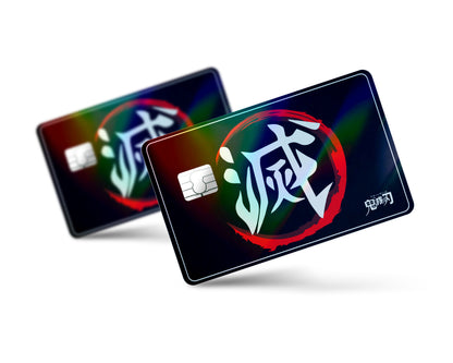 Demon Slayer Corps Licence Card Holographic Credit Card Skin