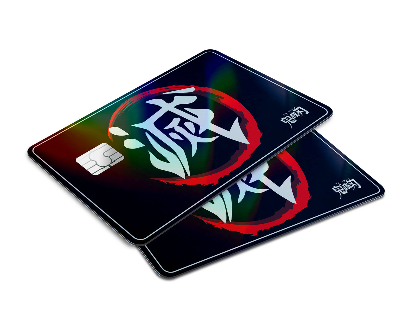 Demon Slayer Corps Licence Card Holographic Credit Card Skin