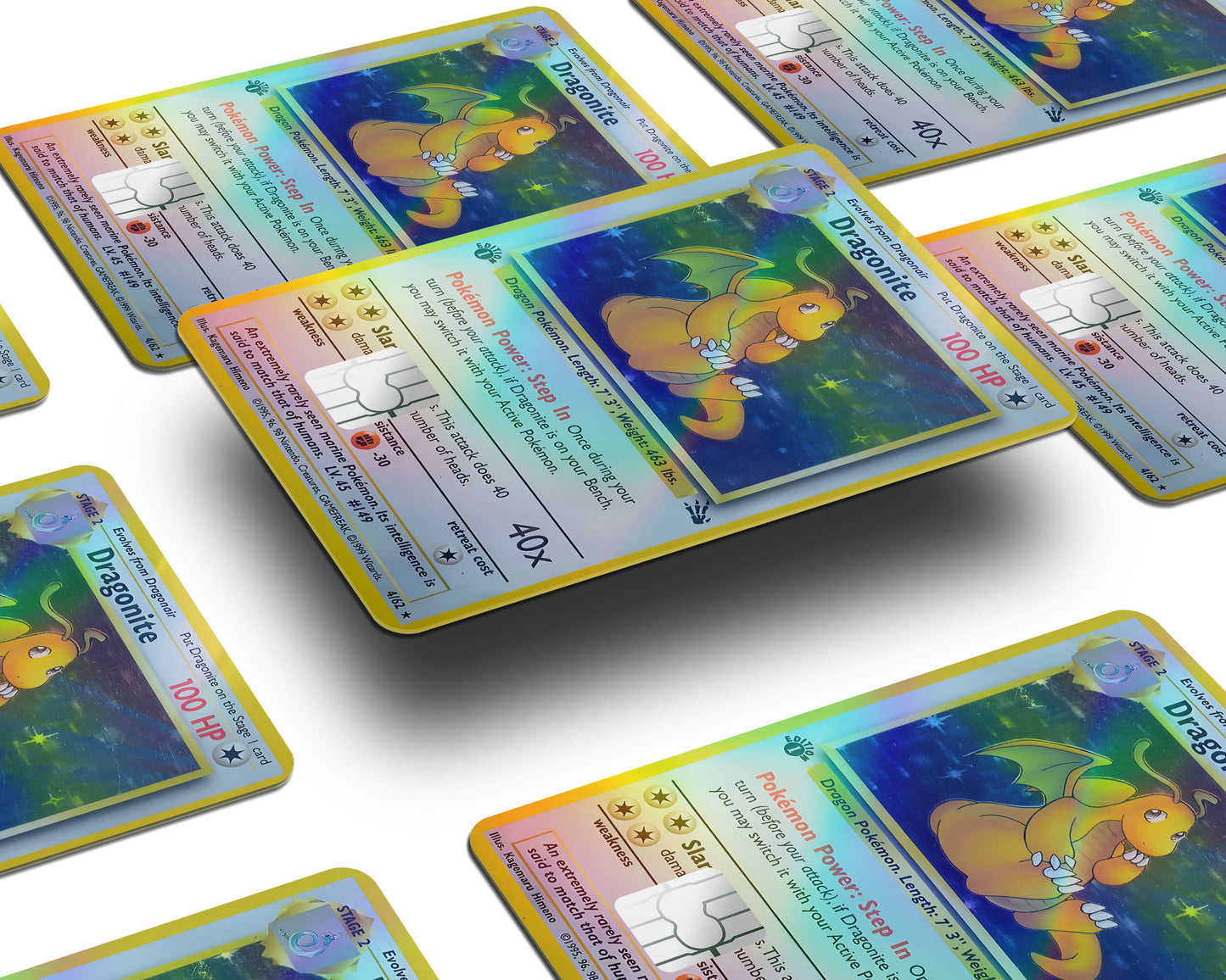Cute Dragonite Pokemon Credit Card Skin - Wrapime - Anime Skins and Styles