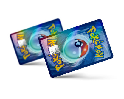 Pokemon Card Holographic Credit Card Skin