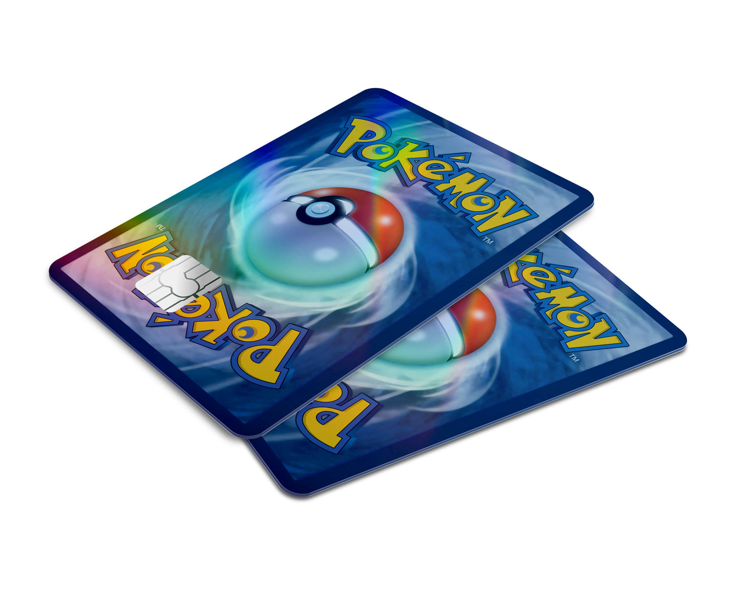 Pokemon Card Holographic Credit Card Skin