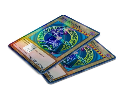 Yugioh Dark Magician Holographic Credit Card Skin