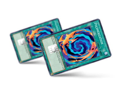 Yugioh Polymerization Credit Card Skin