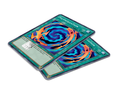 Yugioh Polymerization Credit Card Skin