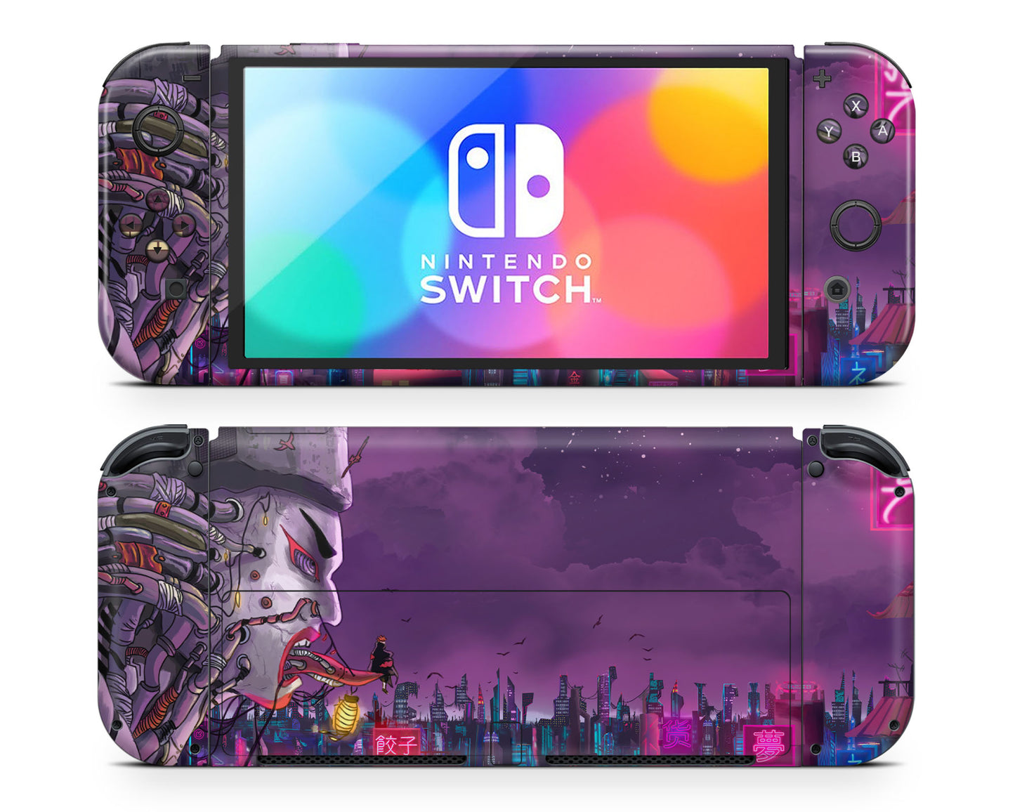 Akatsuki Village Switch OLED Skin