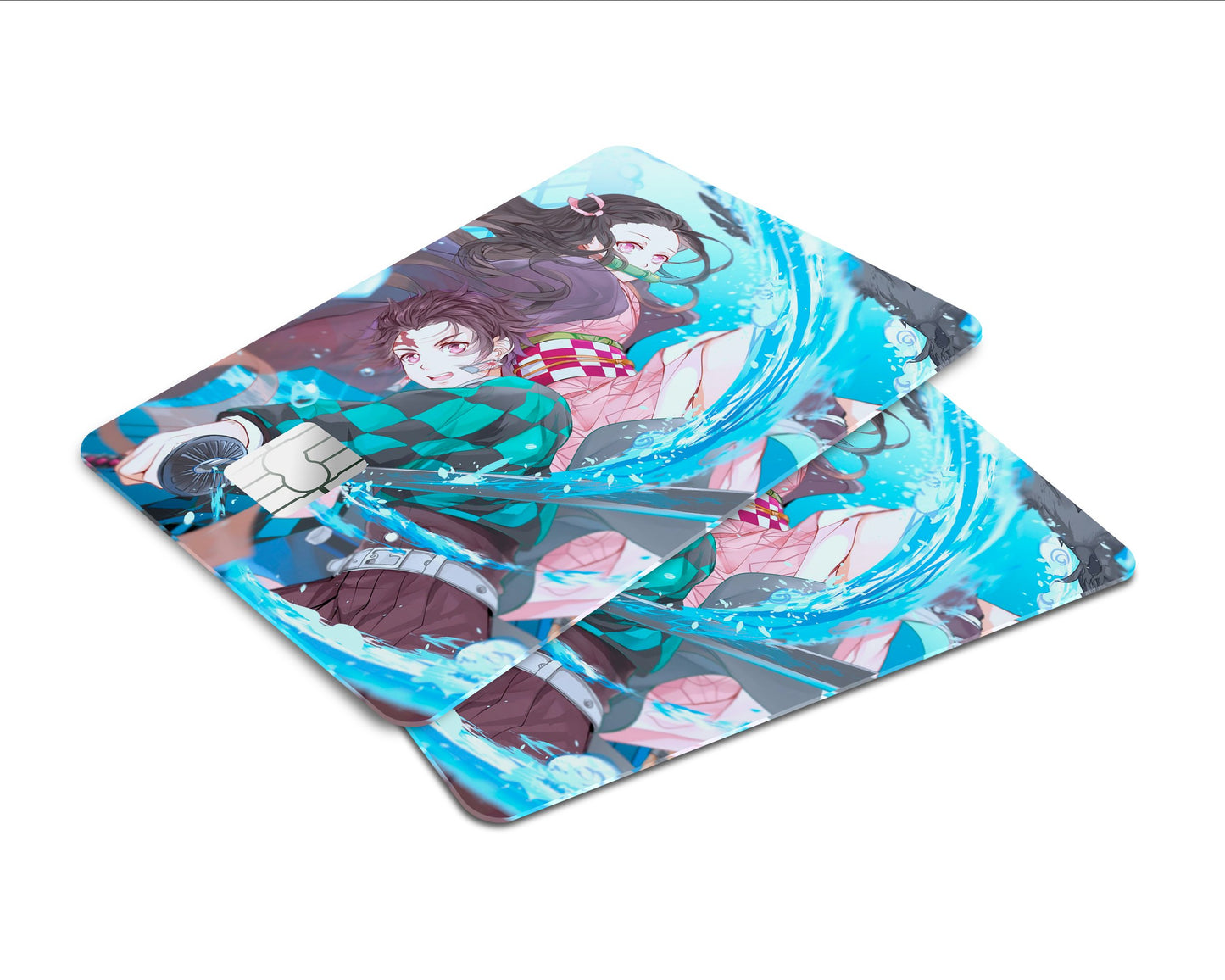 AnimeTown Credit Card Demon Slayer Nezuko & Tanjiro Window Skins - Anime Demon Slayer Skin