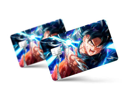 AnimeTown Credit Card Dragon Ball Goku Kamehameha Full Skins - Anime Dragon Ball Skin