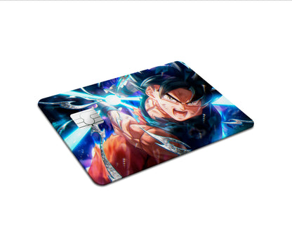 AnimeTown Credit Card Dragon Ball Goku Kamehameha Full Skins - Anime Dragon Ball Skin