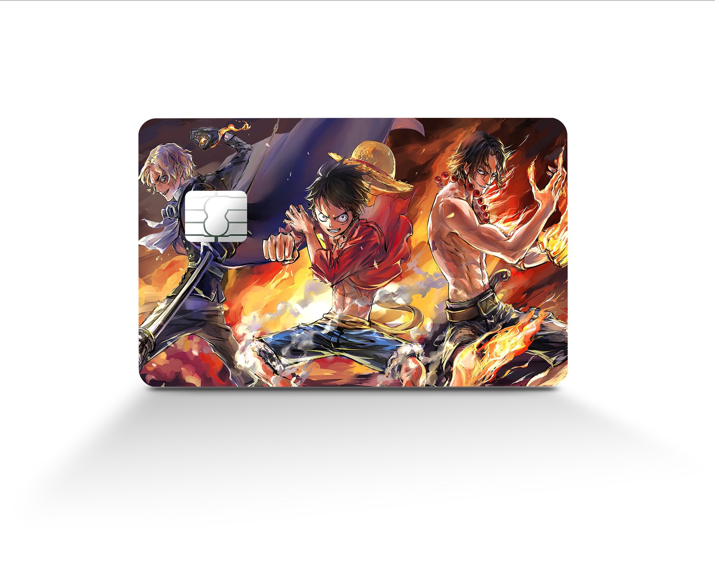 Amazon.com: Holographic Credit Card Skin Sticker Cover/Debit Cards Stickers  Decal Anime Style (3) : Office Products